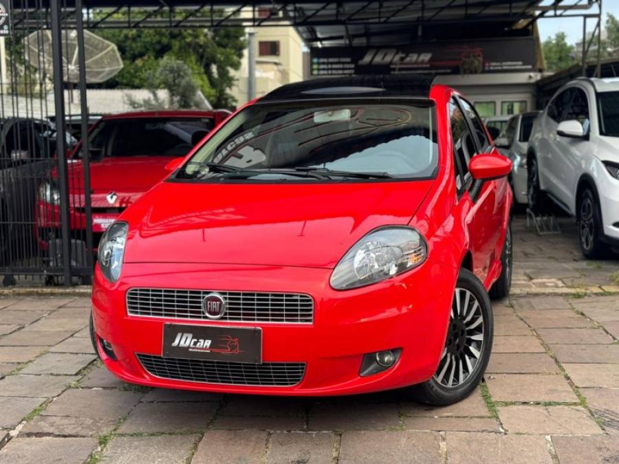 FIAT - PUNTO - 2008/2008 - Vermelha - R$ 37.900,00