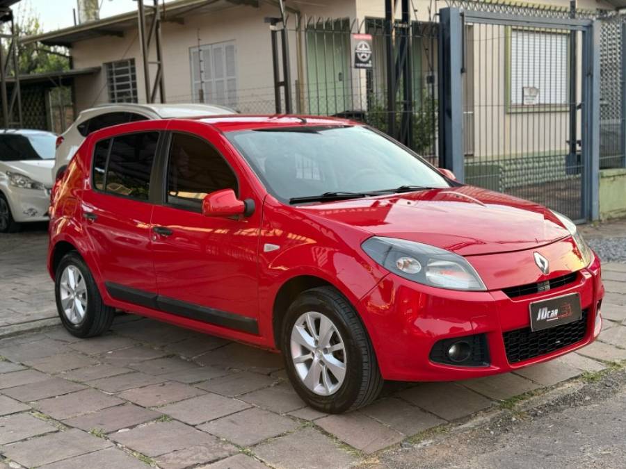 RENAULT - SANDERO - 2012/2012 - Vermelha - R$ 29.900,00