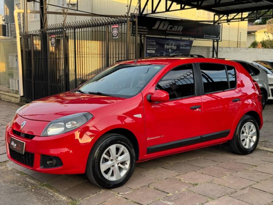 RENAULT - SANDERO - 2012/2012 - Vermelha - R$ 29.900,00